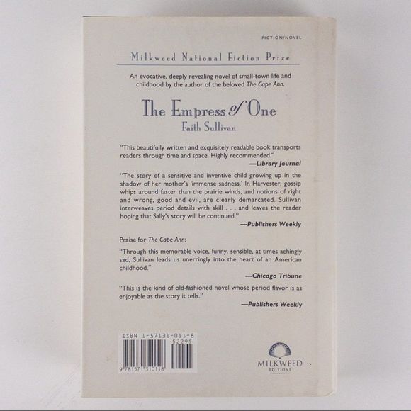 2/$30 - The Empress of One by Faith Sullivan - Picture 9 of 12